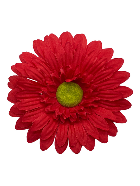 Gerbera Hair Flower - Red