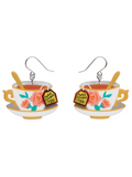 Fancy a Cuppa Drop Earrings