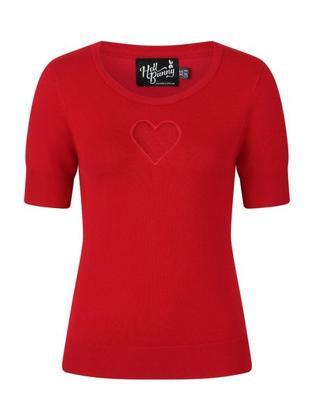 Heart Top - Red