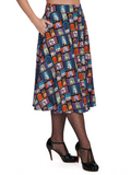 Window Cat Swing Skirt