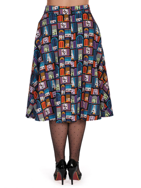 Window Cat Swing Skirt