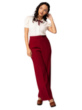 Ginger Swing Trousers - Red