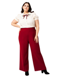 Ginger Swing Trousers - Red