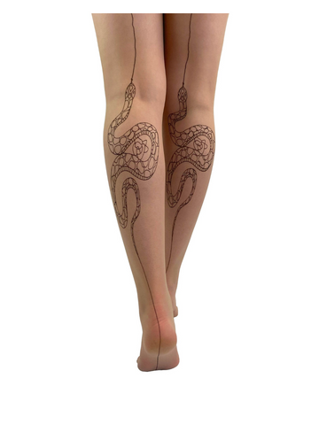 Snake Backseam Tights