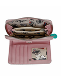 PRE-ORDER Bubble Cats Laundromat Zip Around Wallet