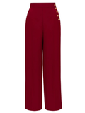 Ginger Swing Trousers - Red