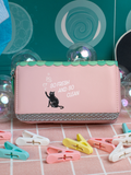 PRE-ORDER Bubble Cats Laundromat Zip Around Wallet