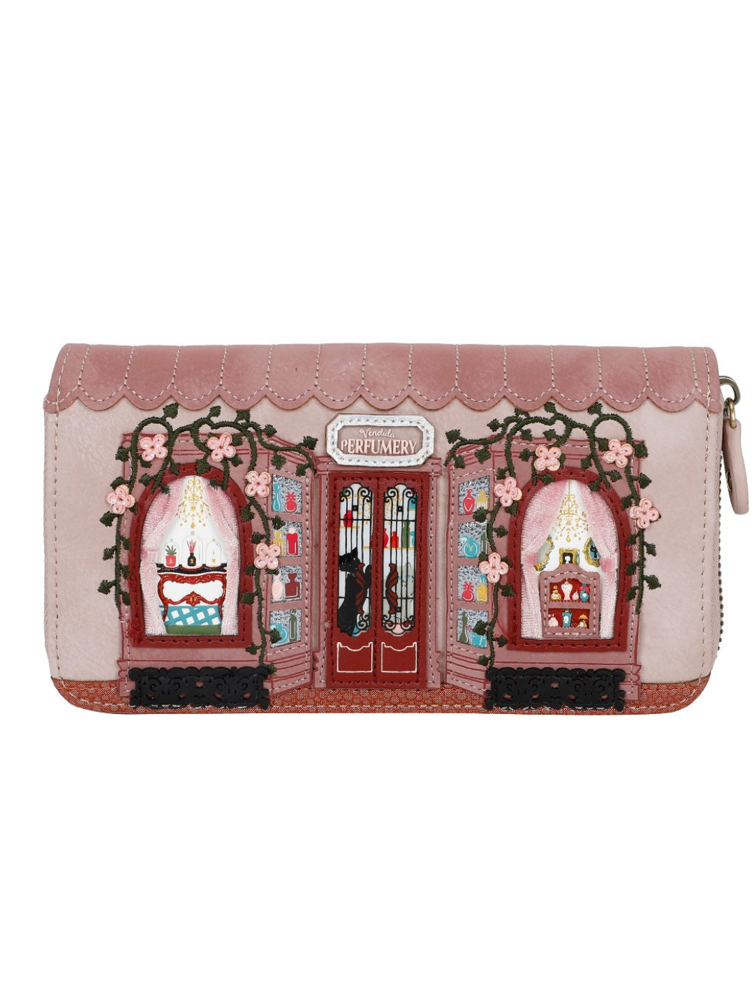 PRE-ORDER Perfumery Large Zip Around Wallet - Blush Edition