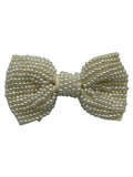 Pearl Bow Hair Clip