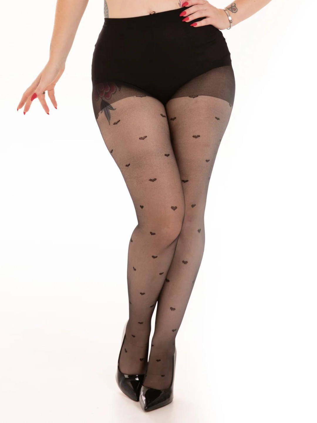 All Over Heart Tights