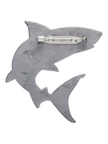 Tiger Shark Brooch