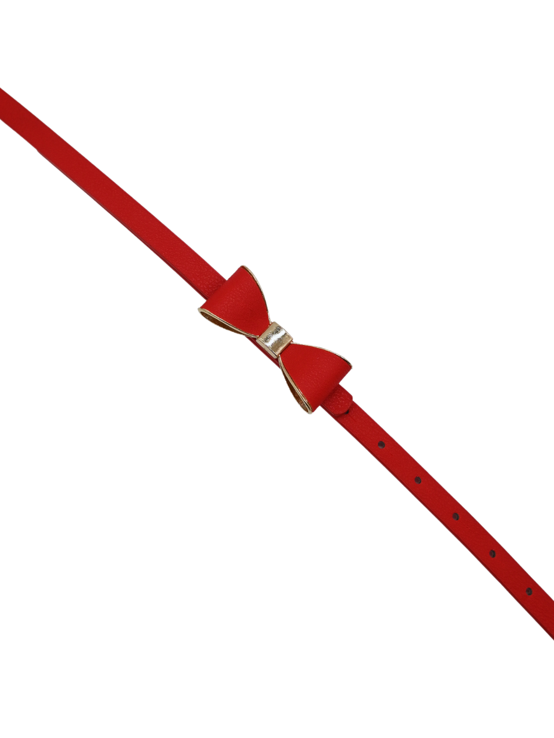 Becky Bow Belt - Red