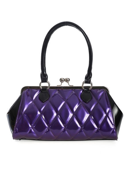 Purple handbag online