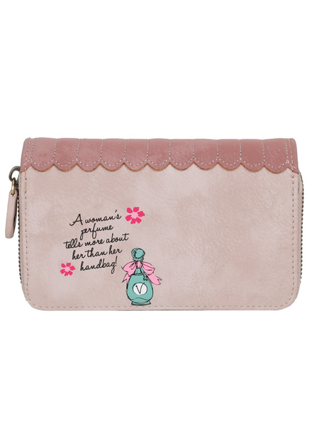 PRE-ORDER Perfumery Zip Around Wallet - Blush Edition