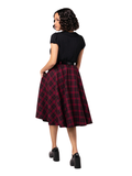 Carmina Skirt - Burgundy