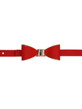 Becky Bow Belt - Red