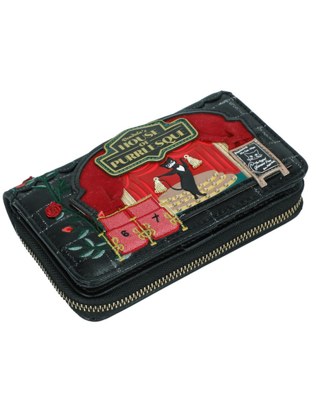 Purrlesque Club Zip Around Wallet