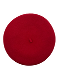 Gabrielle French Bow Beret - Red