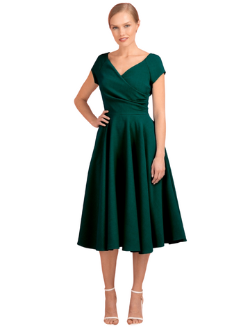 Hourglass Swing - Forest Green