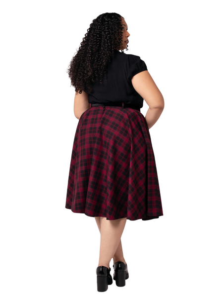 Carmina Skirt - Burgundy