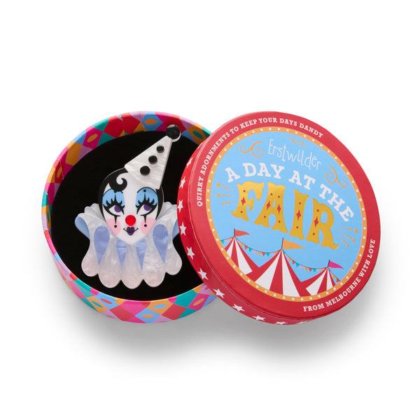 Send in the Clown Brooch