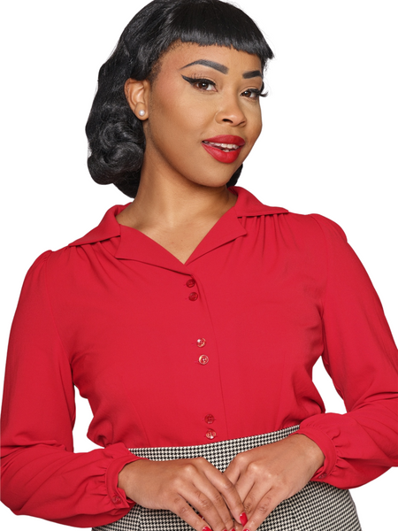 Pepper Blouse - Red