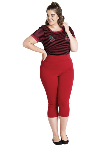 Tina Capris - Red