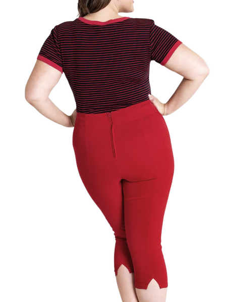 Tina Capris - Red