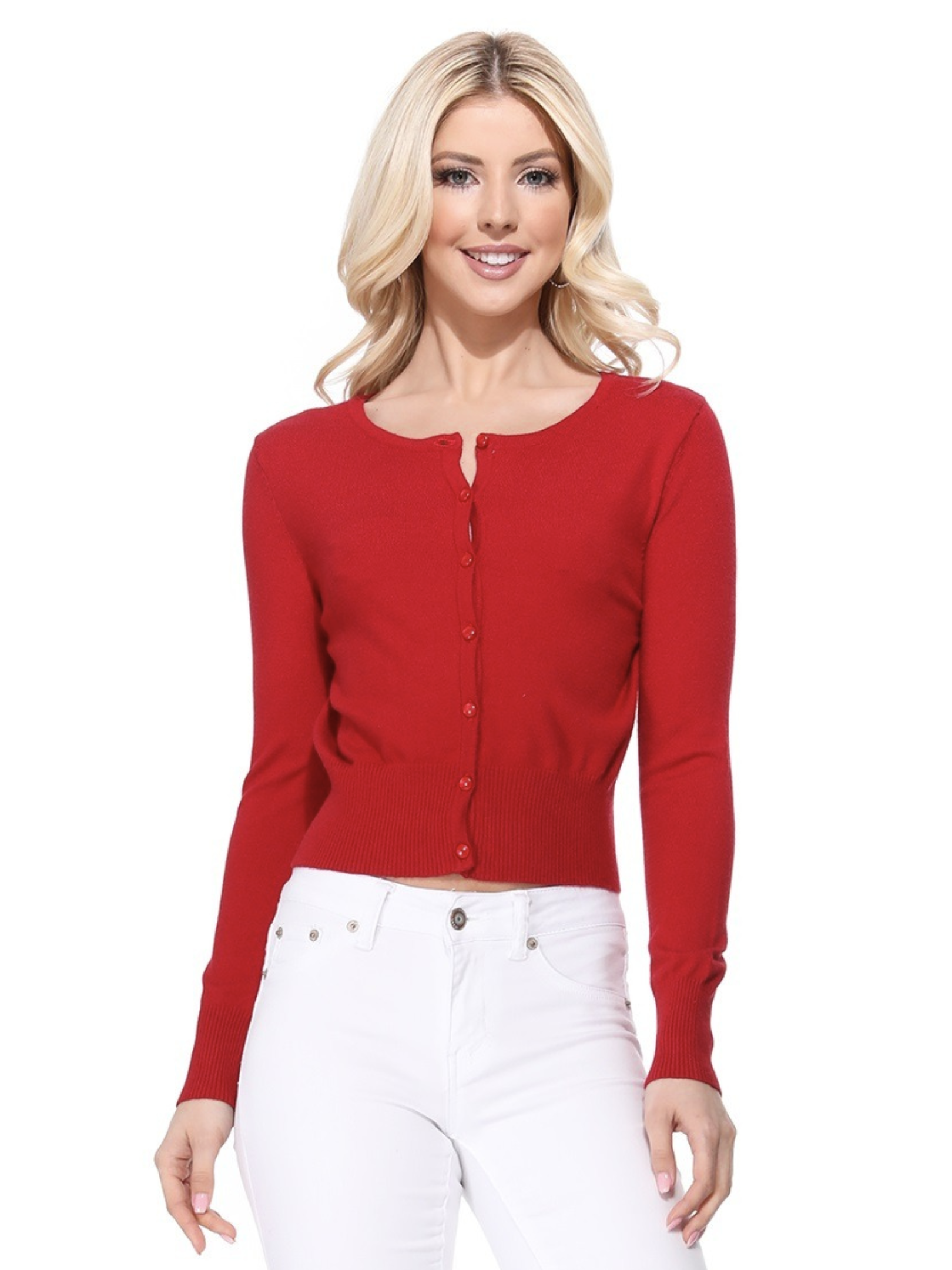 Andrea Cardigan - Red