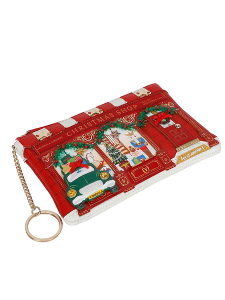 No.25 Mistletoe Lane Zipper Coin Purse