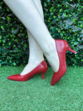 Prue Pump Heel - Red