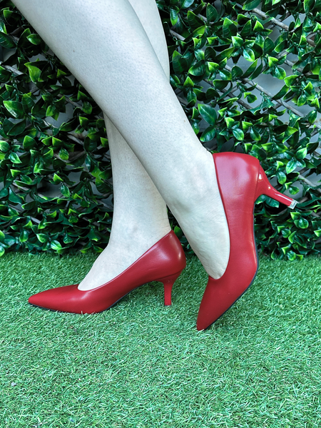 Prue Pump Heel - Red