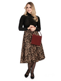 Cheetah Swing Skirt