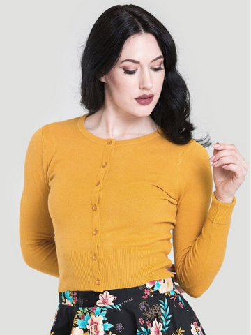 Paloma Cardigan - Mustard