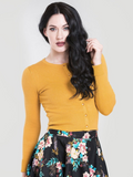 Paloma Cardigan - Mustard