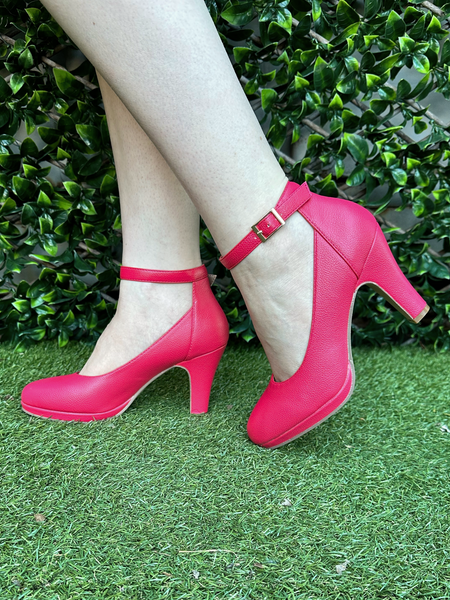 Neo Platform Heels - Hot Pink