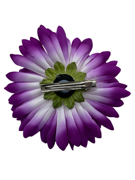 Large Chrysanthemum Hair Flower - Purple