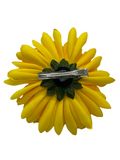 Large Chrysanthemum Hair Flower - Yellow