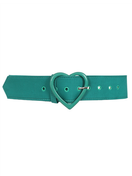 Adore Heart Belt - Green