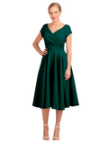 Hourglass Swing - Forest Green
