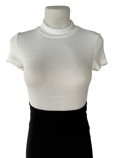 Emmi Cropped Tee - Ivory