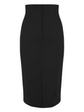 Fiona Pencil Skirt - Black