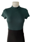Emmi Cropped Tee - Forest