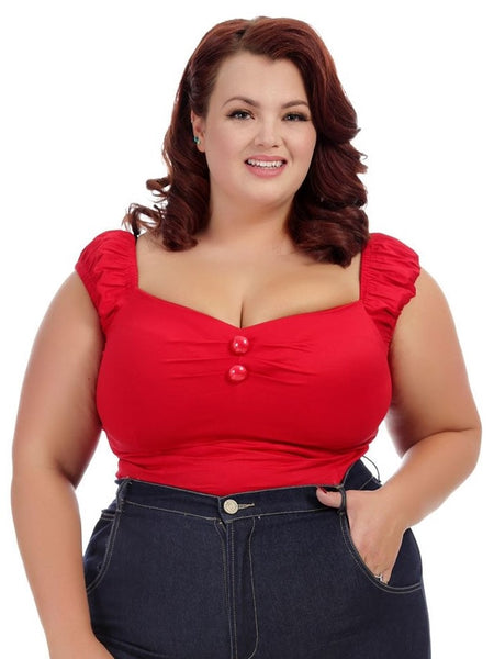 Dolores Top - Red