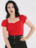 Mia Top - Red